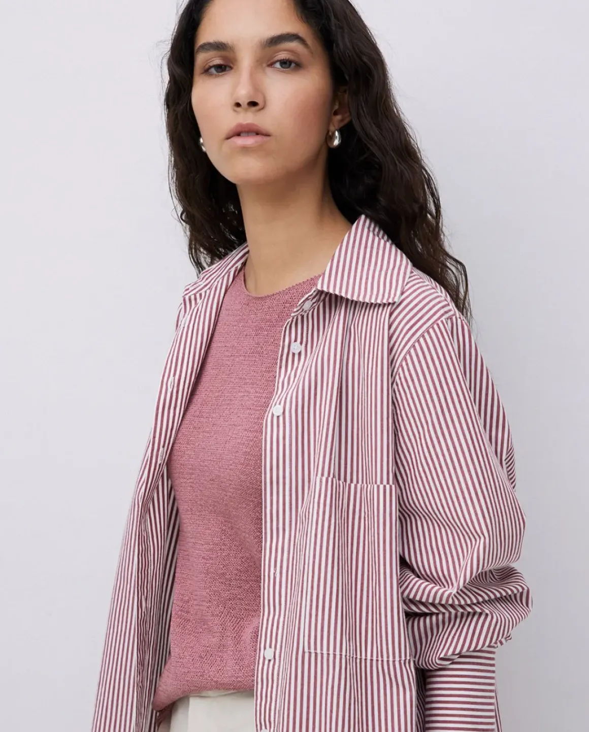 Camisa popelín rayas grante
