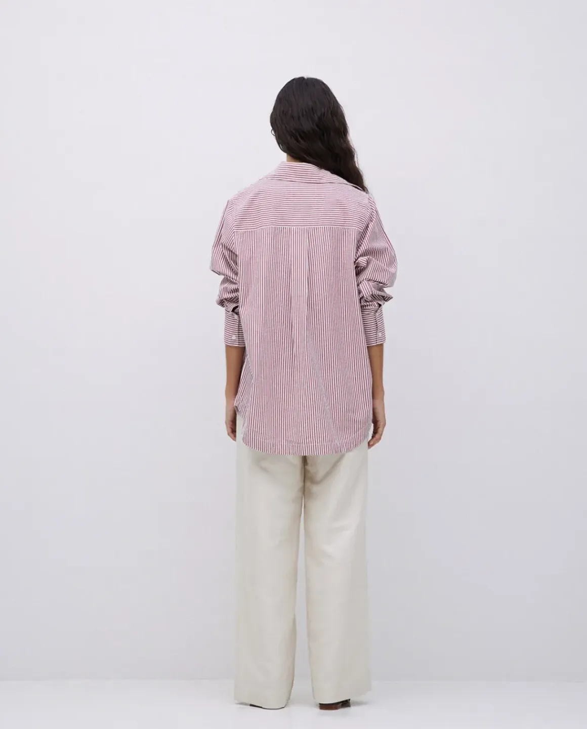 Camisa popelín rayas grante