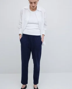 Pantalones jogger azul oscuro