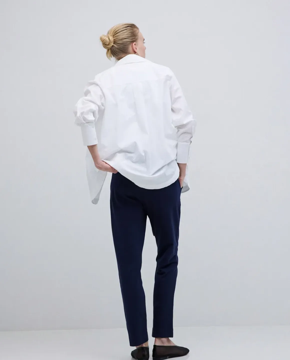 Pantalones jogger azul oscuro