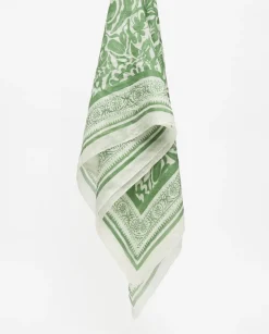 Pañuelo Seda verde