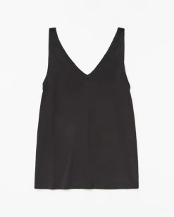 Top pico modal negro